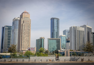 מגדלים במתחם הבורסה ברמת גן  (צילום: מרים אלסטר פלאש 90)