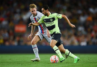 ברנרדו סילבה מול פרנקי דה יונג (צילום: David Ramos)