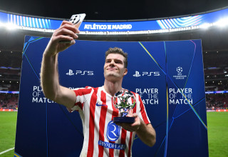 אלכסנדר סורלות שחקן אתלטיקו מדריד (צילום: GettyImages, Denis Doyle - UEFA)