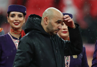 וואליד רגראגי מאמן נבחרת מרוקו (צילום: GettyImages, FRANCK FIFE/AFP)