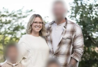 המזכירה ומשפחתה (צילום: צילום מסך)