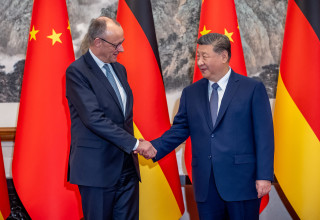 שי ג'ינפינג, פרידריך מרץ (צילום: רויטרס)