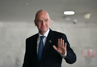 נשיא פיפ"א ג'אני אינפנטינו (צילום: Ton Molina)