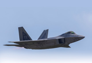 מטוס F22 ינואר 2026 (צילום:  רויטרס)