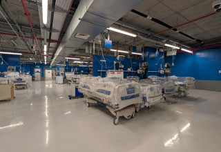 מתחם תת קרקעי במרכז הרפואי שמיר (אסף הרופא) (צילום: אסף הרופא)