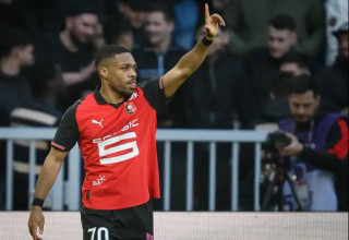 שער ראשון מאז המעבר. ארנו נורדן (צילום: GettyImages, LOIC VENANCE/AFP)