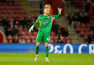 דניאל פרץ שוער סאות'המפטון (צילום: Robin Jones)