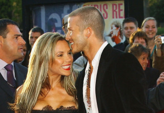 ויקטוריה ודיוויד בקהאם (צילום: Steve Finn/Getty Images)