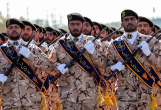 משמרות המהפכה האיראניים (צילום: AFP/Getty images)