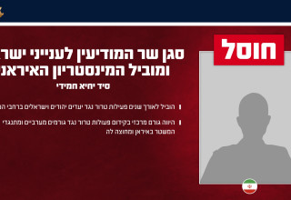 חיסול סגן השר למודיעין לענייני ישראל ומוביל המיניסטוריון האיראני סיד יחיא חמידי (צילום: דובר צהל)