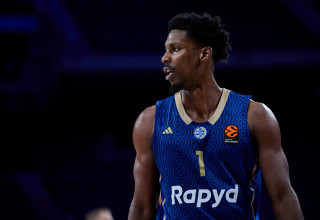 שחקן מכבי תל אביב, ג'יילן הורד (צילום: GettyImages, Borja B. Hojas)