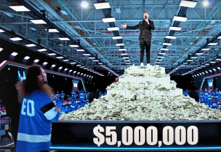 ביסט גיימז. ערימות של דולרים שזרוקים בכל מקום (צילום: amazonprime)