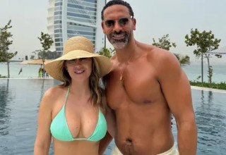 ריו פרדיננד ואשתו בדובאי (צילום: אתר רשמי, מתוך אינסטגרם)