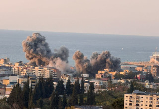 תקיפות צה"ל בלבנון (צילום: רשתות ערביות)