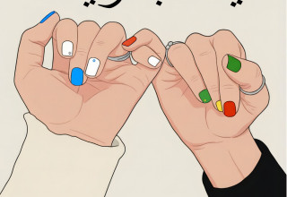 כרזת תמיכה בעם האיראני (צילום: המכללה האקדמית אשקלון)