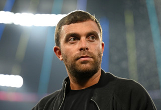 העיתונאי האיטלקי פבריציו רומאנו (צילום: GettyImages, Michael Regan - UEFA)