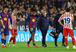 מיד הבין שלא יוכל להמשיך. ז'ול קונדה (צילום: רויטרס)