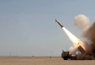 סנטקום- לראשונה בהיסטוריה במלחמה עם איראן נעשה שימוש בטילים מדוייקים ארוכי טווח מסוג (צילום: צבא ארצות הברית)