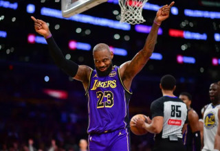 אפילו אישר בריאיון את סיפור העוגיות. לברון ג'יימס (צילום: רויטרס)