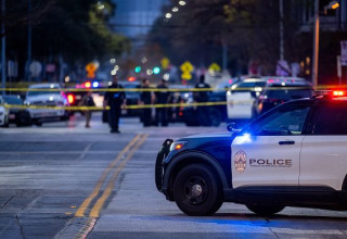 זירת הרצח בטקסס (צילום: Brandon Bell / Staff)