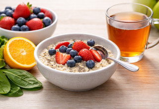 ארוחת בוקר בריאה (צילום: AI)