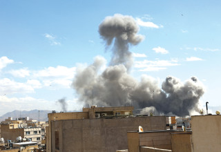 הפצצה בטהרן מרץ 2026 (צילום: רויטרס)