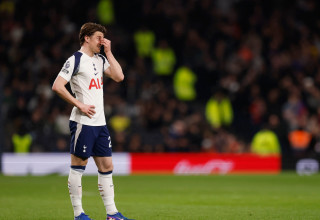 קונור גלאגר שחקן טוטנהאם מאוכזב (צילום: רויטרס)