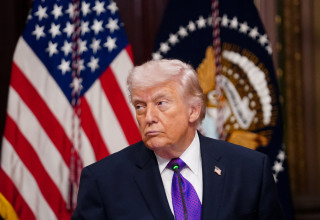 דונלד טראמפ (צילום: REUTERS/Nathan Howard)