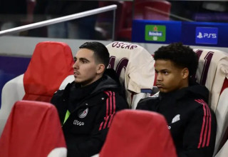 אוסקר גלוך על הספסל (צילום: GettyImages, ANP)