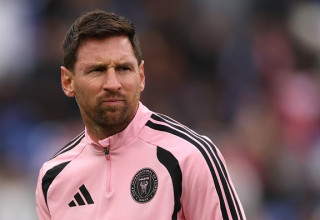 ליאו מסי (צילום: Patrick Smith/Getty Images)