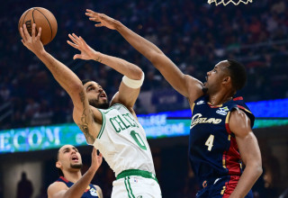 ג'ייסון טייטום, שחקן בוסטון סלטיקס (צילום: רויטרס)