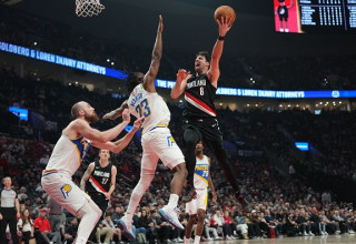 דני אבדיה במשחק החזרה מול אינדיאנה (צילום: Soobum Im)