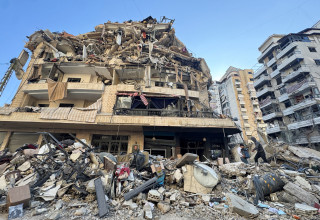 לבנון: חיל האוויר כותש את הדאחיה בבירות (צילום: רויטרס)