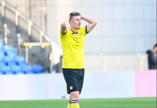 יובל שדה כבש עוד לפני האזעקה (צילום: ברני ארדוב)