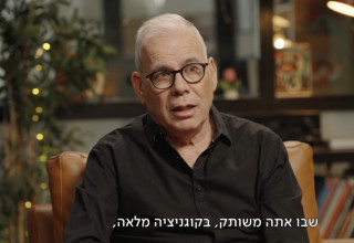 אורן נהרי בתוכנית פגישה עם רוני קובן בכאן 11 (צילום: צילום מסך כאן 11)