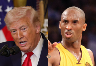 קובי בריאנט, דונלד טראמפ (צילום: GettyImages)