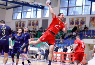 אריק שמידט, שחקן כדוריד הפועל ראשון לציון (צילום: אתר רשמי, איגוד הכדוריד)