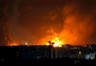 תקיפה באיראן (צילום:  ATTA KENARE / AFP via Getty Images)