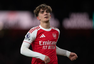 מקס דאומן שחקן ארסנל (צילום: Visionhaus)