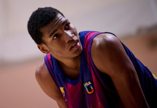 שחקן ברצלונה מוחמד דאבונה (צילום: GettyImages, Borja B. Hojas)