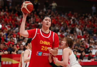 ז'אנג זי יו כדורסלנית נבחרת יפן (צילום: GettyImages, DI YIN)