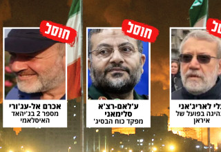 ליל החיסולים באיראן (צילום: דובר צהל)