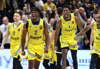 ג'ימי קלארק, שחקן מכבי תל אביב (צילום: דני מרון)