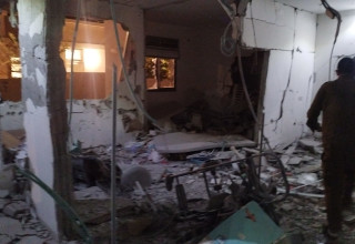 ירי מחיזבאללה: פגיעה במושב באיזור לכיש (צילום: תיעוד מבצעי מד"א)