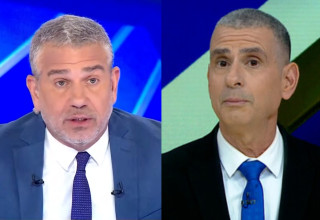 אייל קיציס, ינון מגל (צילום: צילום מסך קשת 12, צילום מסך ערוץ 14)