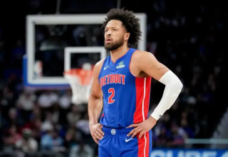 הופעה מרשימה של דטריוט. קנינגהאם (צילום: GettyImages, Nic Antaya)