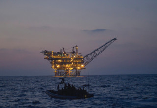 מאגר תמר (צילום: דובר צה"ל)