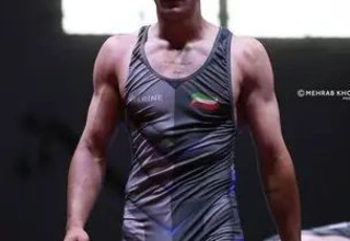 המתאבק האיראני סאלח מוחמדי (צילום: אתר רשמי, מתוך אינסטגרם)
