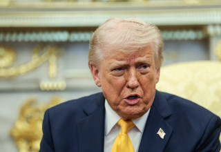 דונלד טראמפ (צילום: REUTERS/Evelyn Hockstein)