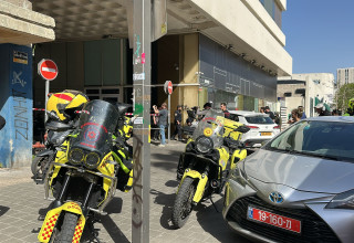 תל אביב: מבצע "שאגת הארי" באיראן (צילום: תיעוד מבצעי מד"א)